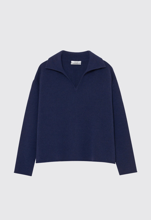 Jac+Jack Sola Cashmere Sweater - Skipper Blue